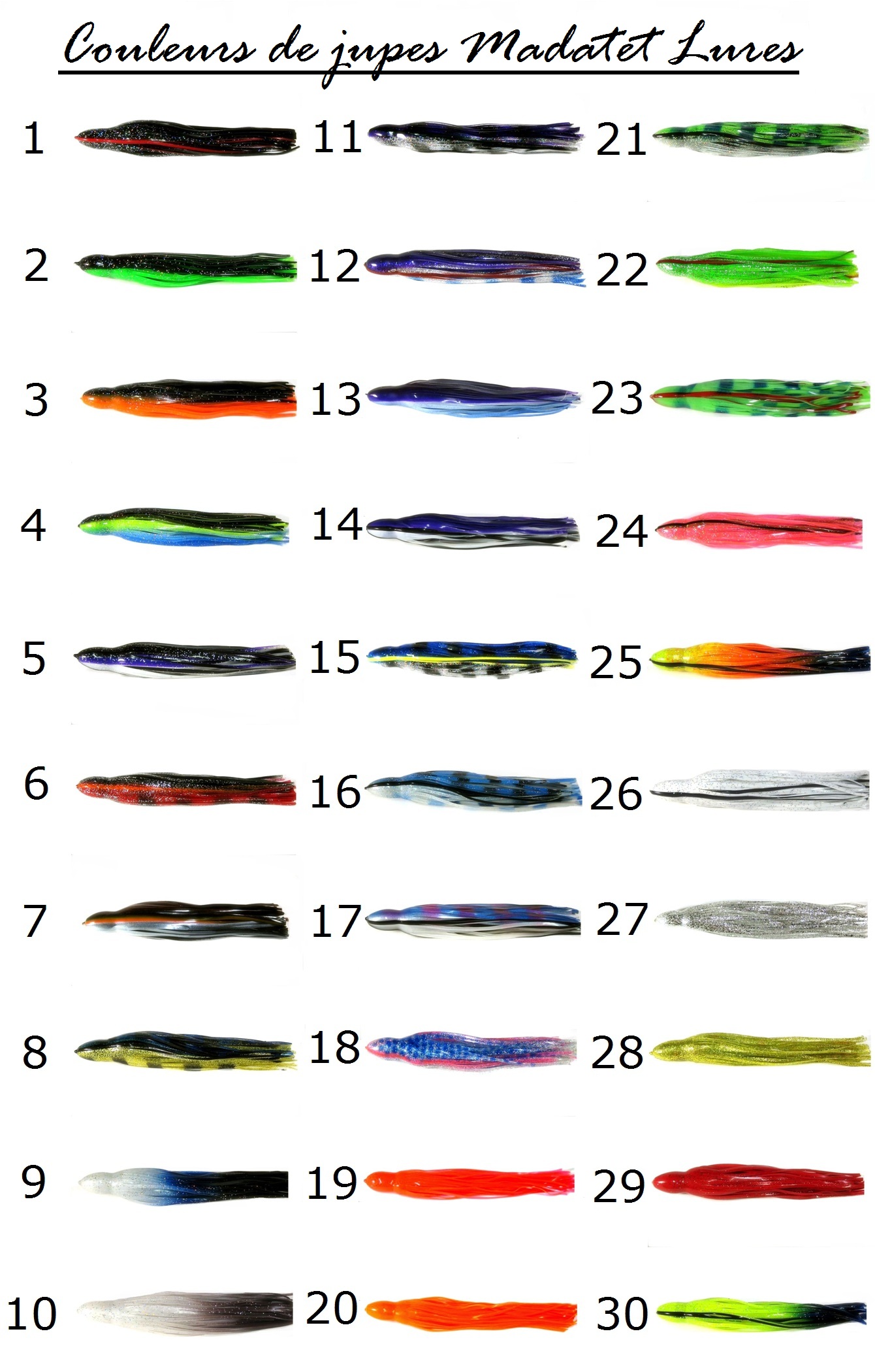 Leurre De Pêche Gros Gibier Eau Salée, Type Jupe Calmar 16.5cm, Pour